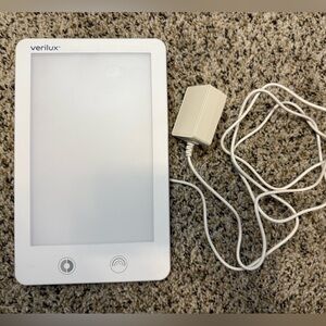 Like new White Verilux Happy Light therapy lamp #mentalhealth